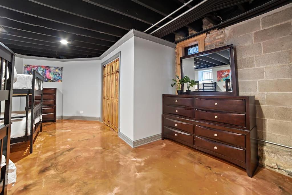 Chicago Mid-Century Gem Steps From United Center Villa Exterior foto